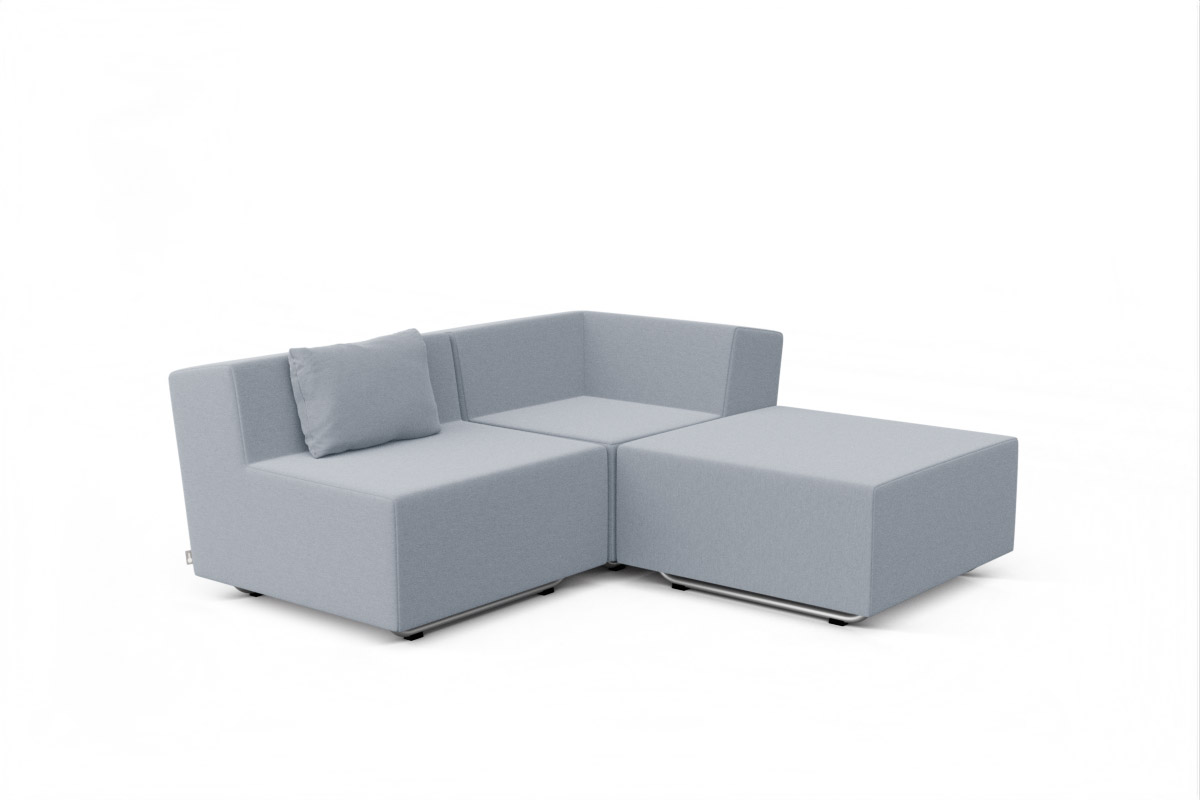 Modernes 3er Balkon Lounge Set LOOPY