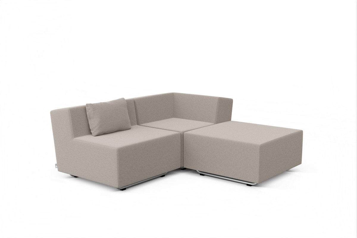 Modernes 3er Balkon Lounge Set LOOPY