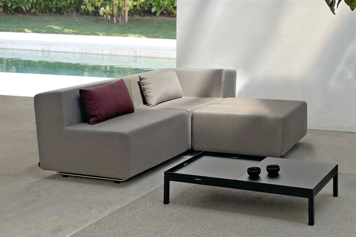 Chaise longue de jardin LOOPY