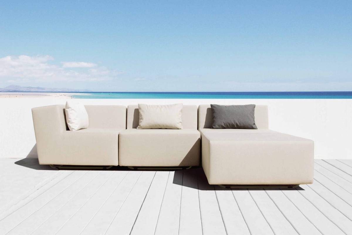 Chaise longue de jardin LOOPY